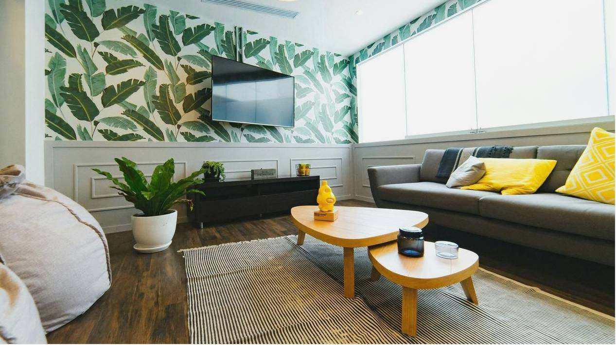 Massivholz Wohnzimmer Beispiel